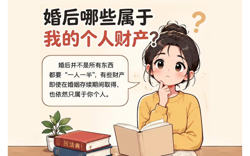 婚后哪些属于我的个人财产？
