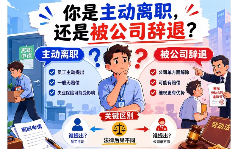 &ldquo;你是主动离职，还是被公司辞退？&rdquo;