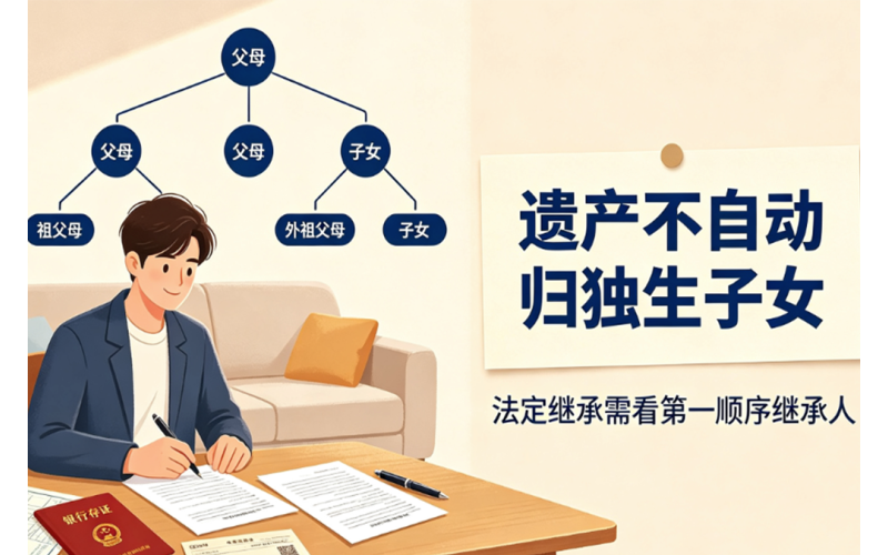 别再误以为独生子女能继承父母全部遗产！